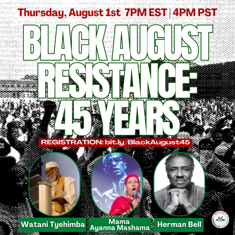 8_1 45 Years of Black August Event