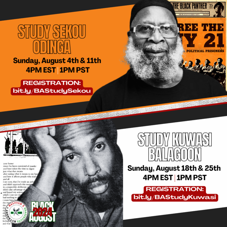 8_4 Sundays Study Sekou O and Kuwasi B